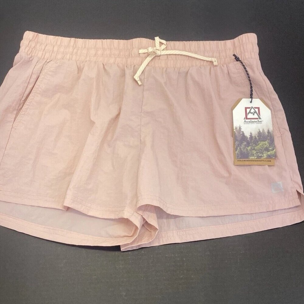 Avalanche Shorts Outdoors Yoga Running Activewear Drawstring Sz Large Nylon new